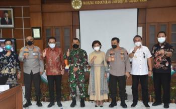 Pangdam Kunjungi FK UGM Bahas Percepatan Penanganan Covid-19